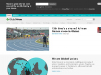 globalvoices.org Webseite Vorschau