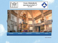 spitzkunnersdorf-nikolaikirche.de Webseite Vorschau