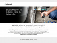 aircraft-kompressoren.de Webseite Vorschau