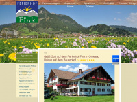 ferienhof-fink.net Webseite Vorschau