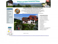 ferienhof-huber.com Webseite Vorschau