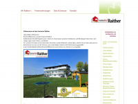 ferienhof-raither.de Webseite Vorschau