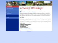 ferienhof-weishaupt.de Webseite Vorschau