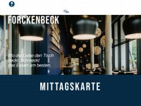 forckenbeck.de Webseite Vorschau