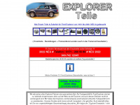ford-explorer-ersatzteile.de Webseite Vorschau