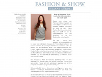 fashionandshow.de Webseite Vorschau