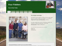 four-fiddlers.de Webseite Vorschau