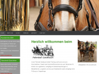 fahrstall-goldbusch.de Webseite Vorschau
