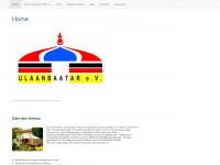 ulaanbaatar-verein.de Webseite Vorschau