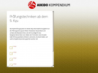 aikido-kompendium.de Webseite Vorschau