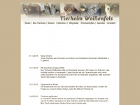 tierheim-wsf.de Webseite Vorschau