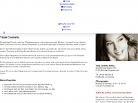 yalda-cosmetic.de Webseite Vorschau