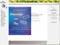 musikkreis-donnersberg.de Webseite Vorschau