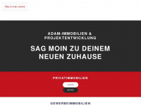 adam-immobilie.de Webseite Vorschau