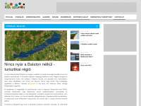 balaton-tourism.hu Webseite Vorschau