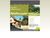 ferienwohnung-adelhausen.de Webseite Vorschau