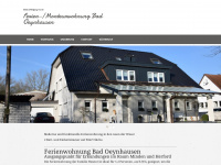 ferienwohnung-bad-oeynhausen.de Webseite Vorschau