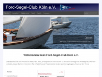 fordsegelclub.de Webseite Vorschau