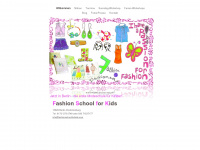 fashionschoolforkids.com Webseite Vorschau