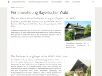 ferienwohnung-bayerischerwald.eu Webseite Vorschau