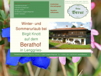 ferienwohnung-berathof.de Webseite Vorschau