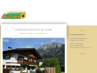 ferienwohnung-bucher.com Webseite Vorschau