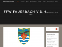 ffw-fauerbach.de Webseite Vorschau
