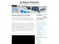 flickrbuch.wordpress.com Webseite Vorschau