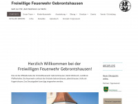ffw-gebrontshausen.de Webseite Vorschau