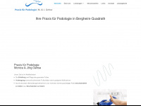 podologie-quadrath.de Webseite Vorschau