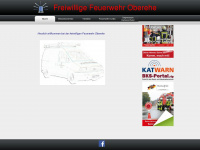 ffw-oberehe.de Webseite Vorschau