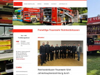 ffw-reinhardshausen.de Webseite Vorschau