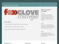 foxglove-strategies.de Webseite Vorschau