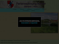 ferienwohnung-eltmann.de Webseite Vorschau