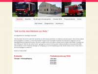 ffw-workerszell.de Webseite Vorschau
