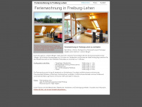 ferienwohnung-freiburg-lehen.de Webseite Vorschau