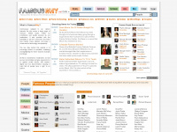 famouswhy.com Webseite Vorschau