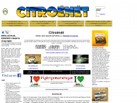 citroenet.org.uk Webseite Vorschau