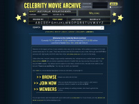 celebrity movie archive