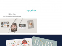 tinyprints.com Webseite Vorschau