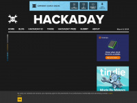 hackaday.com Webseite Vorschau