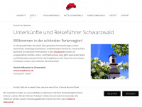 schwarzwaldfuehrer.de Webseite Vorschau