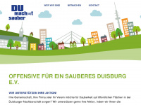 sauberes-duisburg.de Webseite Vorschau