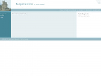 burgenlexikon.eu Webseite Vorschau