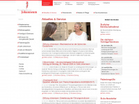 krankenhausjohanneum.de Webseite Vorschau