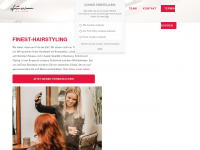 finest-hairstyling.de Webseite Vorschau
