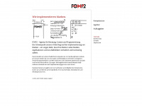foxp2-agentur.de Webseite Vorschau