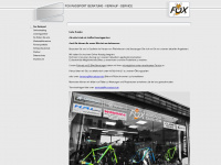 foxradsport.net Webseite Vorschau