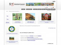 forestindustries.eu Webseite Vorschau
