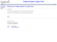 fliegerschuppen.de Webseite Vorschau